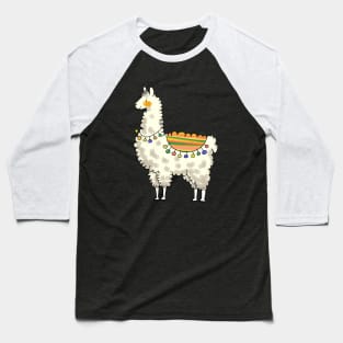 sweet llama cartoon Baseball T-Shirt